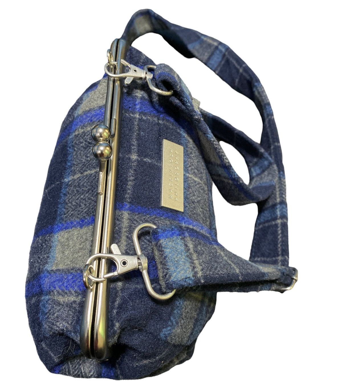 Japanese Brand × Kiko Kostadinov × Mackintosh Designer Mackintosh Philosophy Nova check Sling Bag Size ONE SIZE - 2 Thumbnail