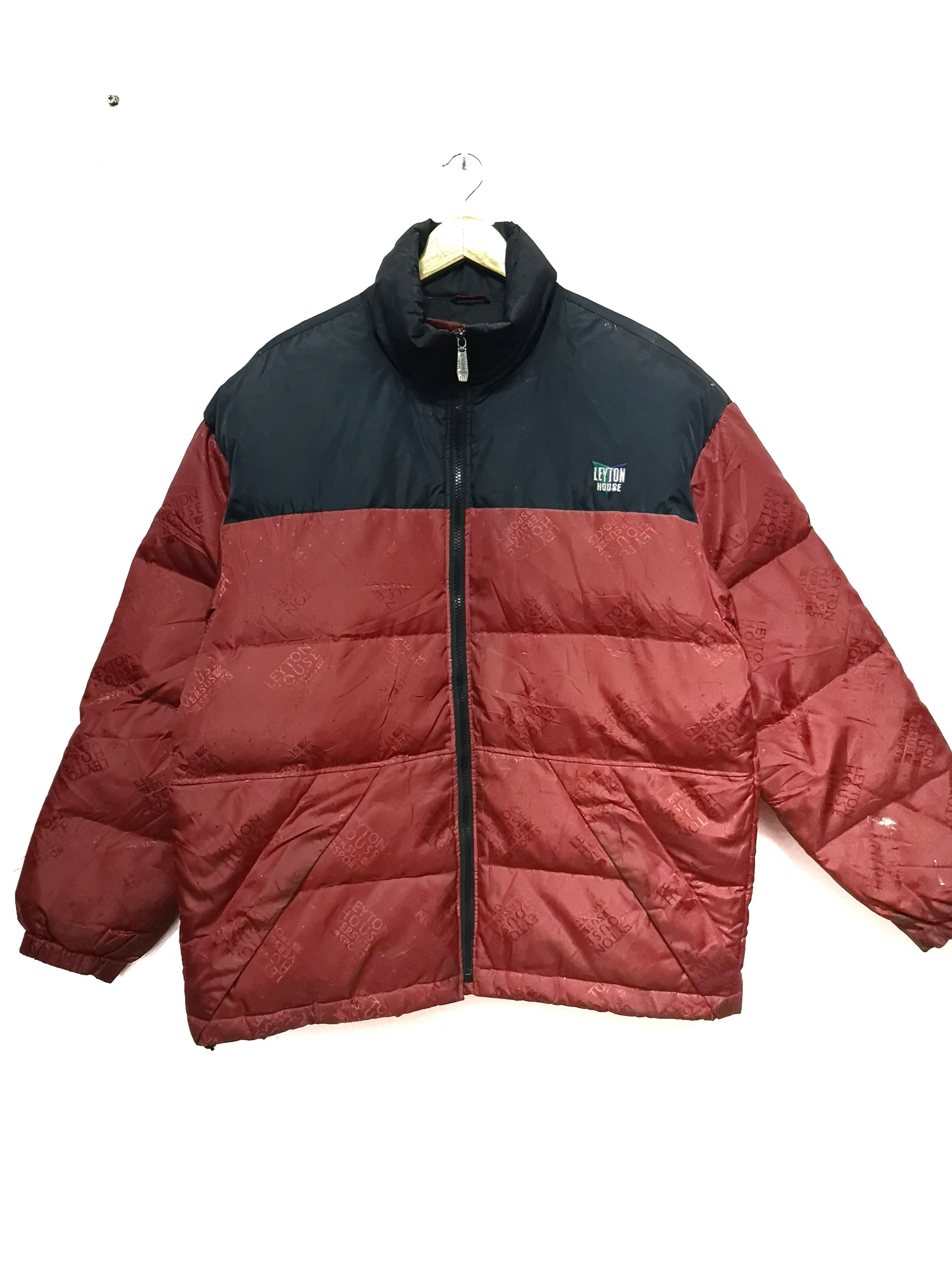 Vintage Vintage LEYTON HOUSE FORMULA RACING DOWN PUFFER JACKET Size US XL / EU 56 / 4 - 1 Thumbnail