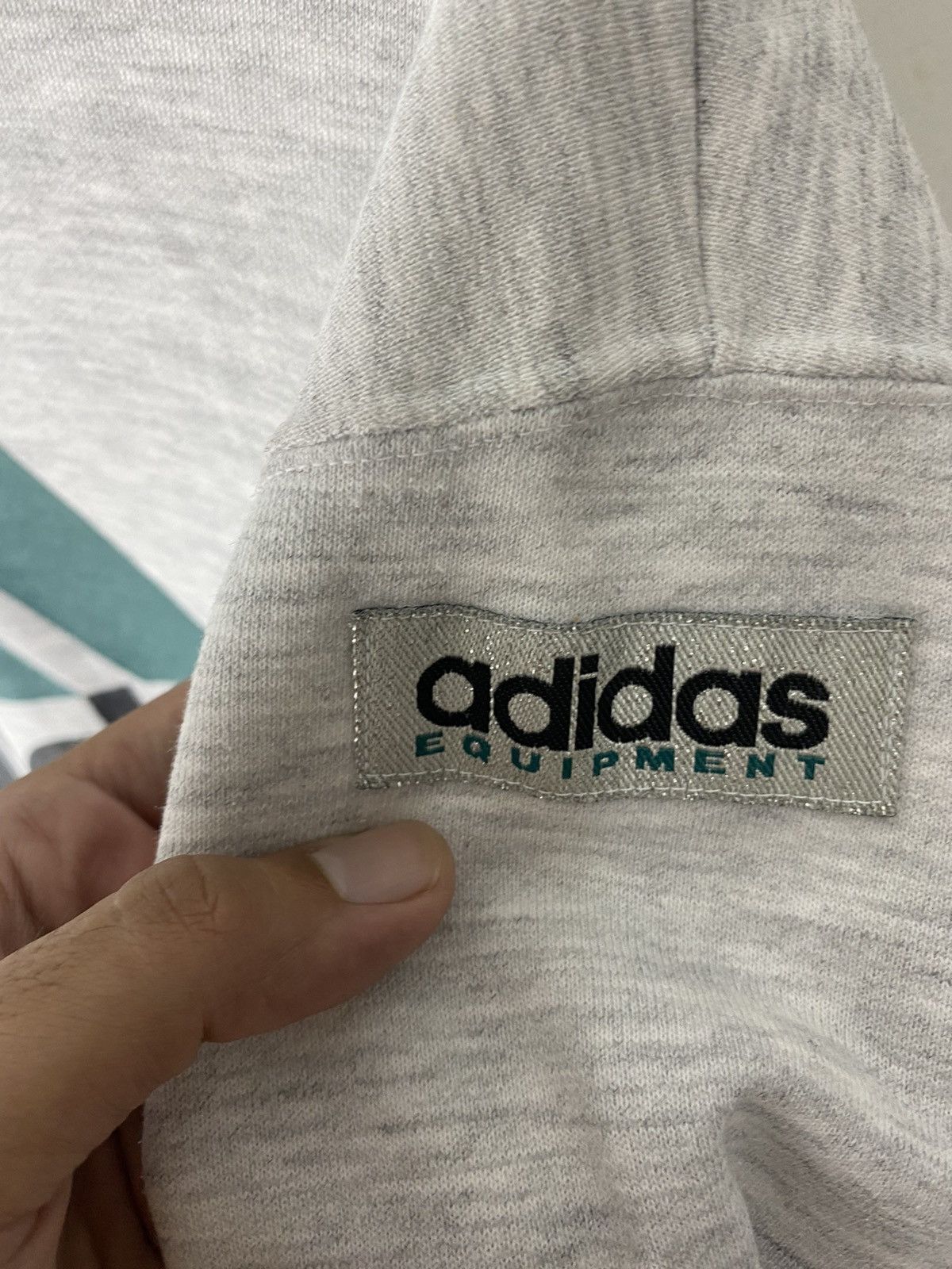 Adidas × Vintage Vintage rare design Adidas Equipment big logo Size US L / EU 52-54 / 3 - 4 Thumbnail