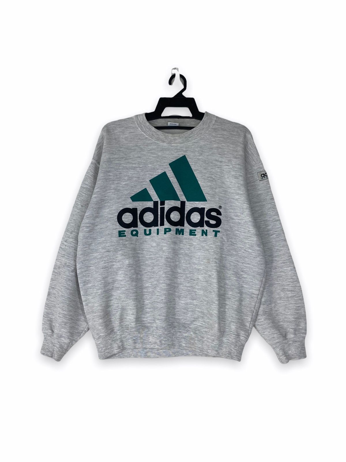 Adidas × Vintage Vintage rare design Adidas Equipment big logo Size US L / EU 52-54 / 3 - 1 Thumbnail