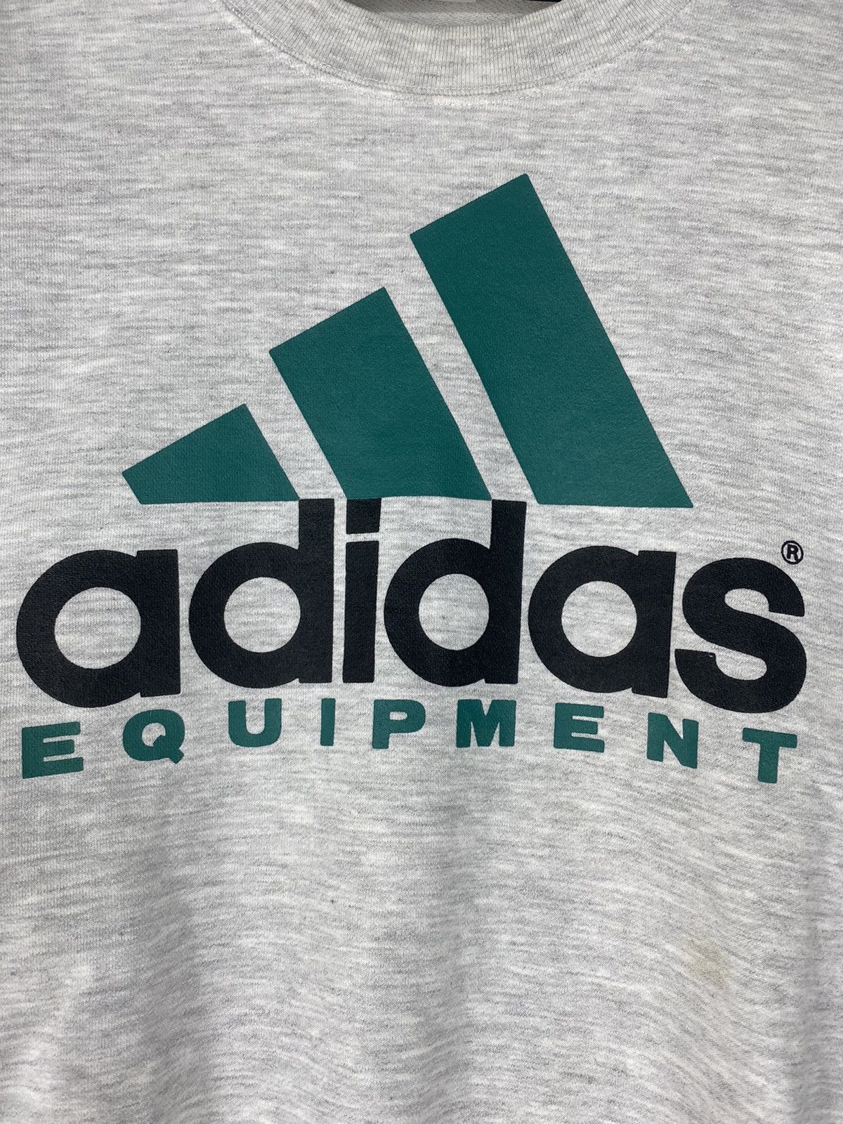 Adidas × Vintage Vintage rare design Adidas Equipment big logo Size US L / EU 52-54 / 3 - 3 Thumbnail