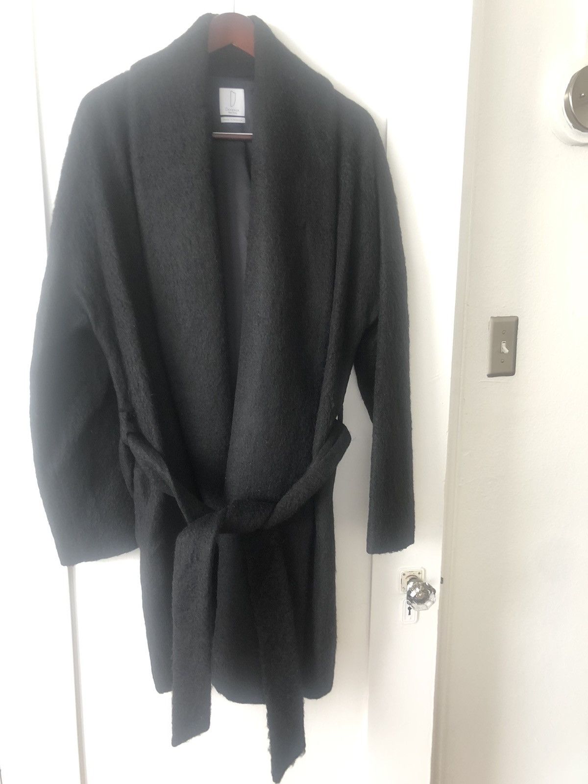 Deveaux DEVEAUX Brushed wool robe coat retail $1795 Size US M / EU 48-50 / 2 - 4 Thumbnail