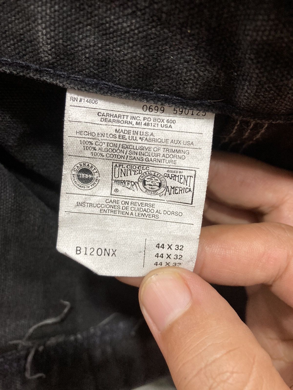 Carhartt Carhartt carpainter Pant Size US 43 - 11 Thumbnail