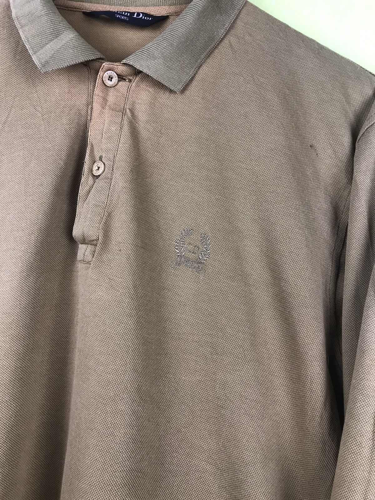 Christian Dior Monsieur Christian Dior Sports Colar Long Sleeve Shirt Size US L / EU 52-54 / 3 - 6 Thumbnail