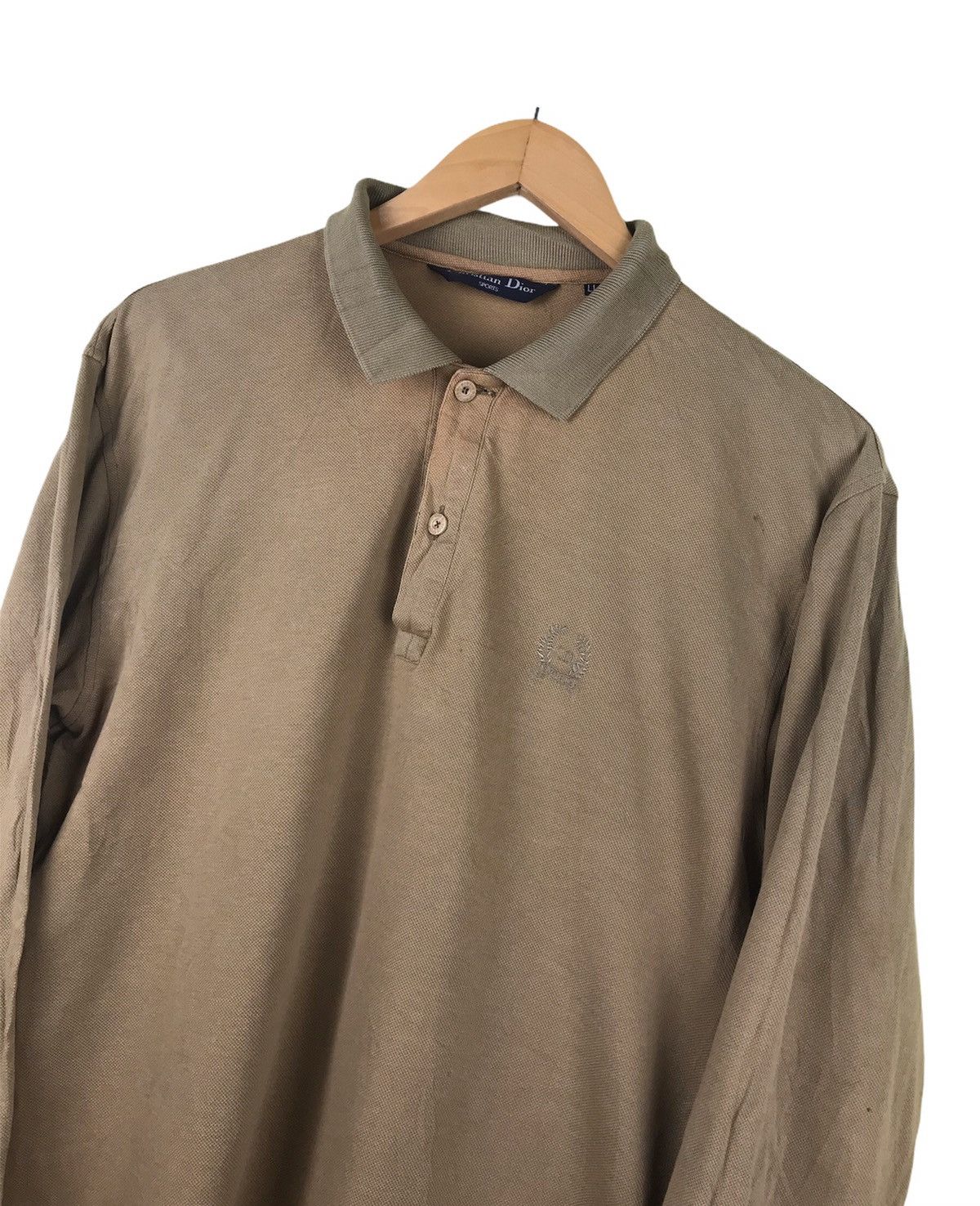 Christian Dior Monsieur Christian Dior Sports Colar Long Sleeve Shirt Size US L / EU 52-54 / 3 - 2 Thumbnail