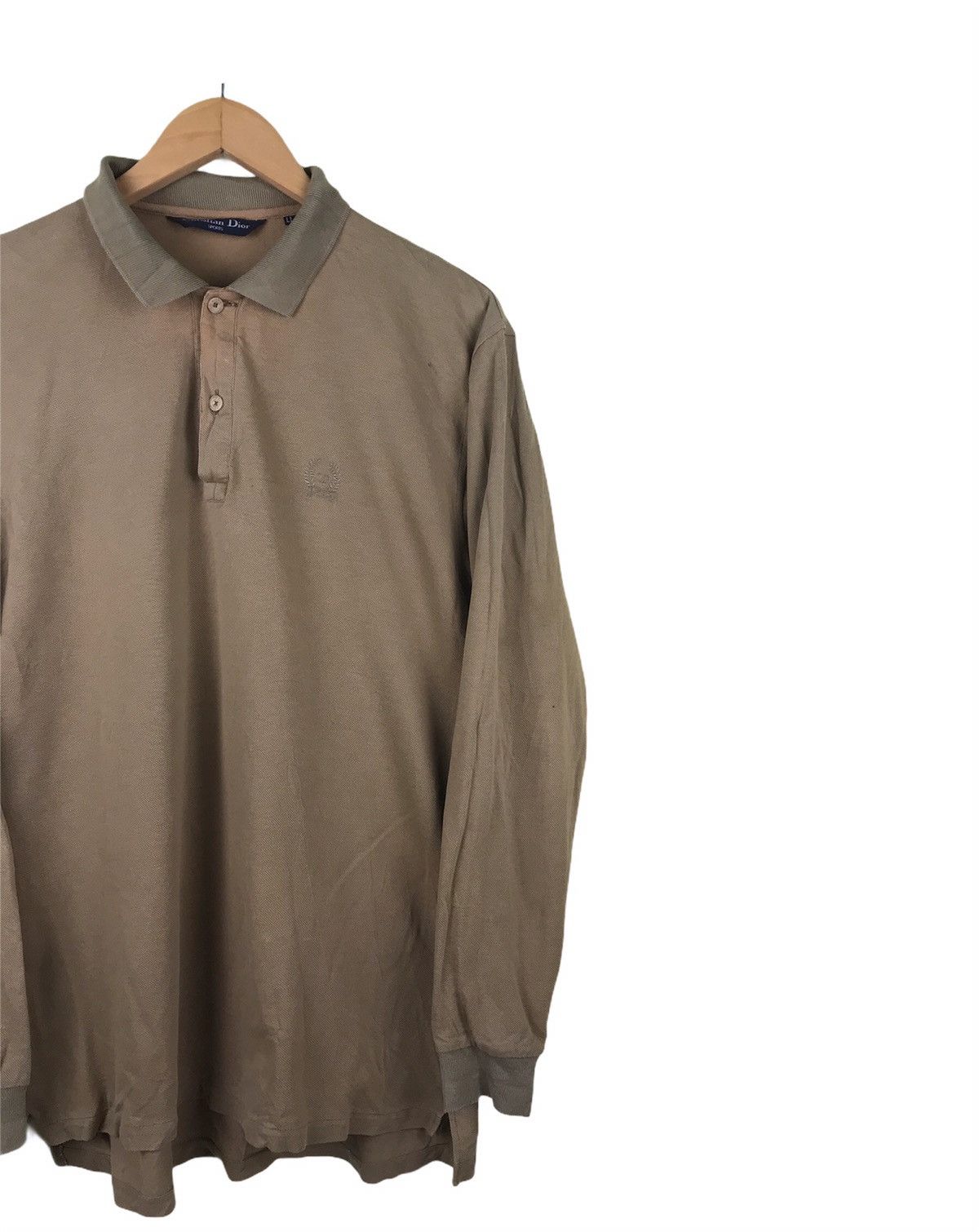 Christian Dior Monsieur Christian Dior Sports Colar Long Sleeve Shirt Size US L / EU 52-54 / 3 - 3 Thumbnail