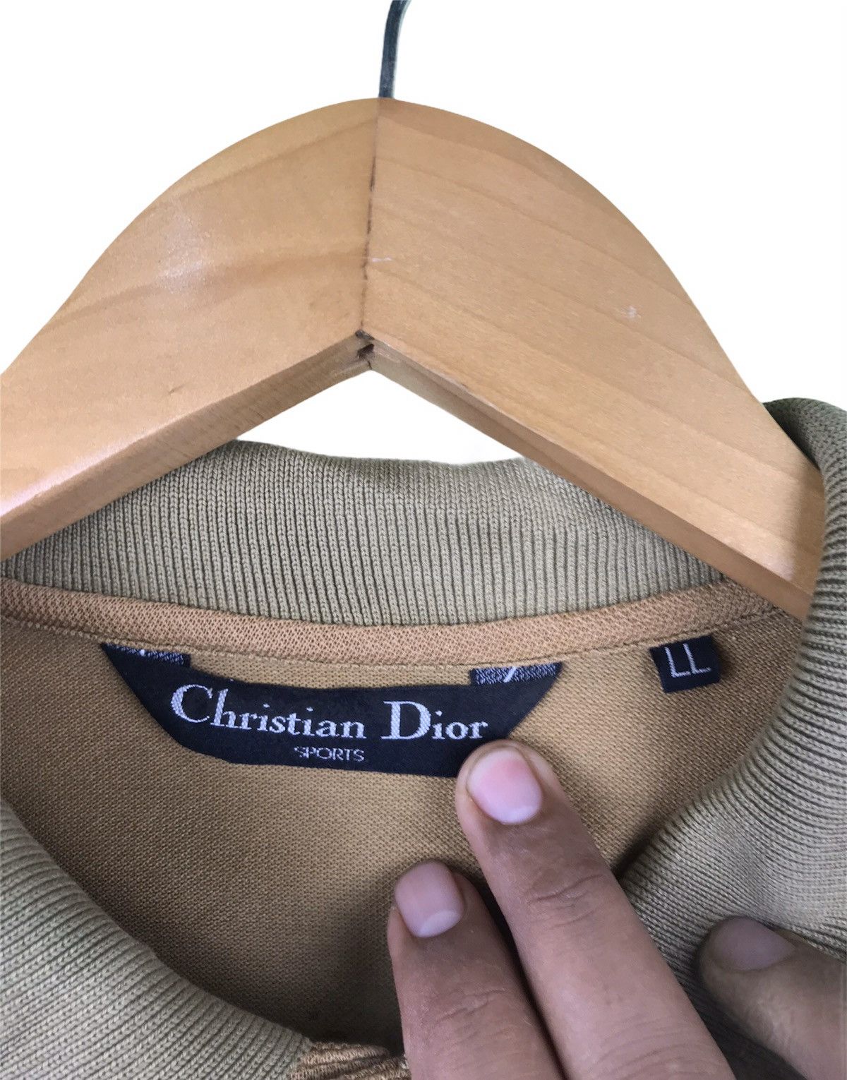 Christian Dior Monsieur Christian Dior Sports Colar Long Sleeve Shirt Size US L / EU 52-54 / 3 - 8 Thumbnail