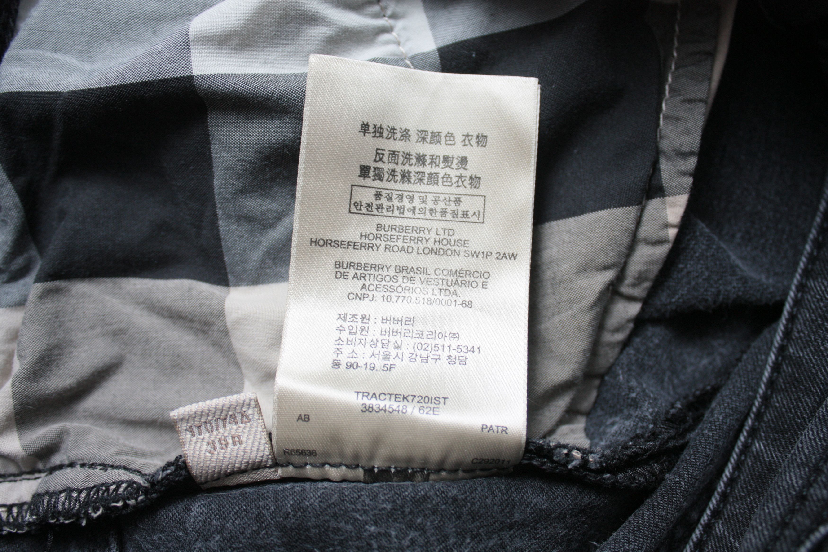Burberry Burberry Brit Stonewashed Grey Denim Jeans Pants Women's 29R Size 29" - 6 Thumbnail