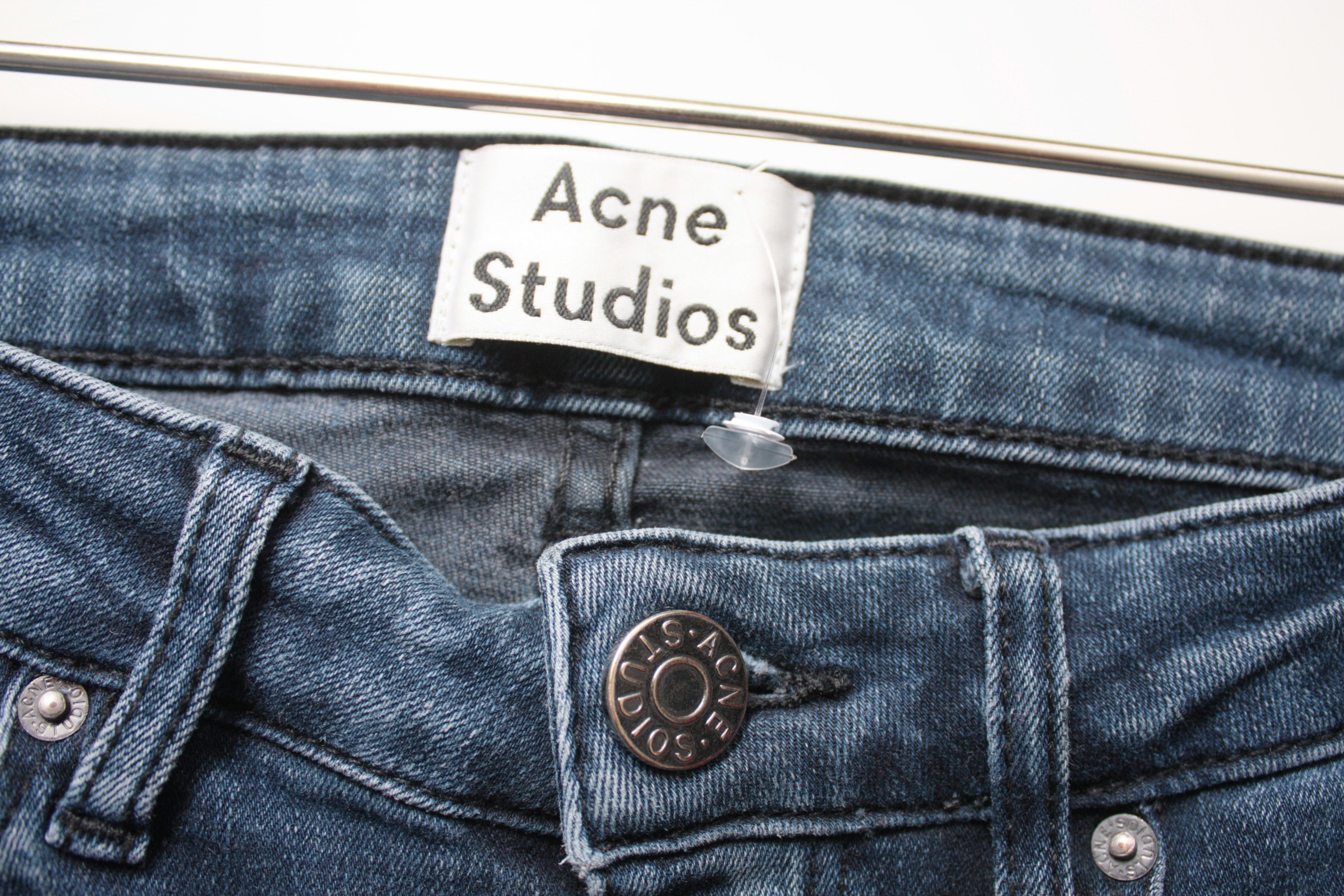 Acne Studios Acne Studios Skin 5 Deep Denim Jeans Women's 25/32 Size 25" / US 0 / IT 36 - 3 Thumbnail