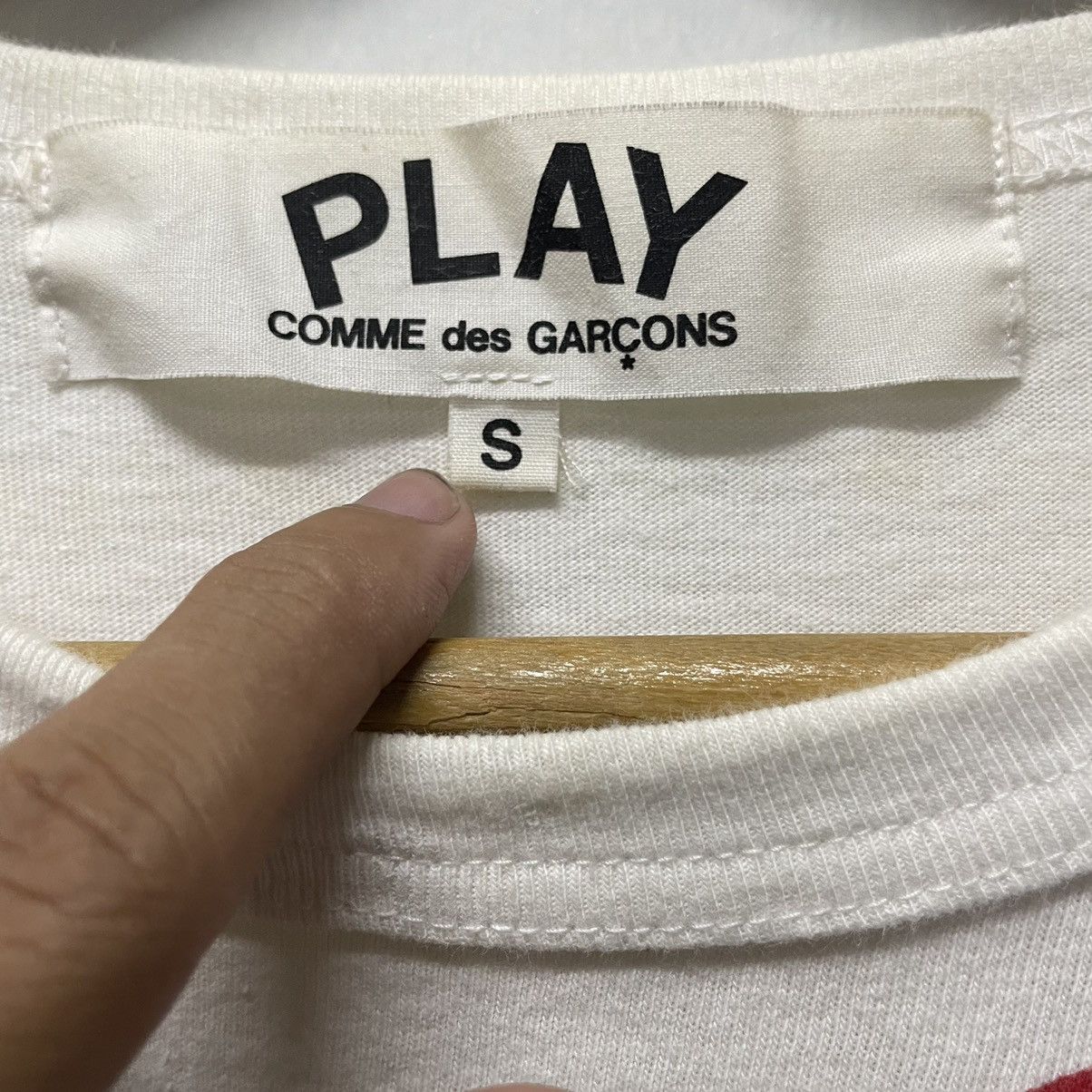 Comme des Garcons × Comme des Garcons PLAY × Vintage 💥Vintage Comme Des Garçons Play Heart Logo T-shirt Size US S / EU 44-46 / 1 - 6 Thumbnail