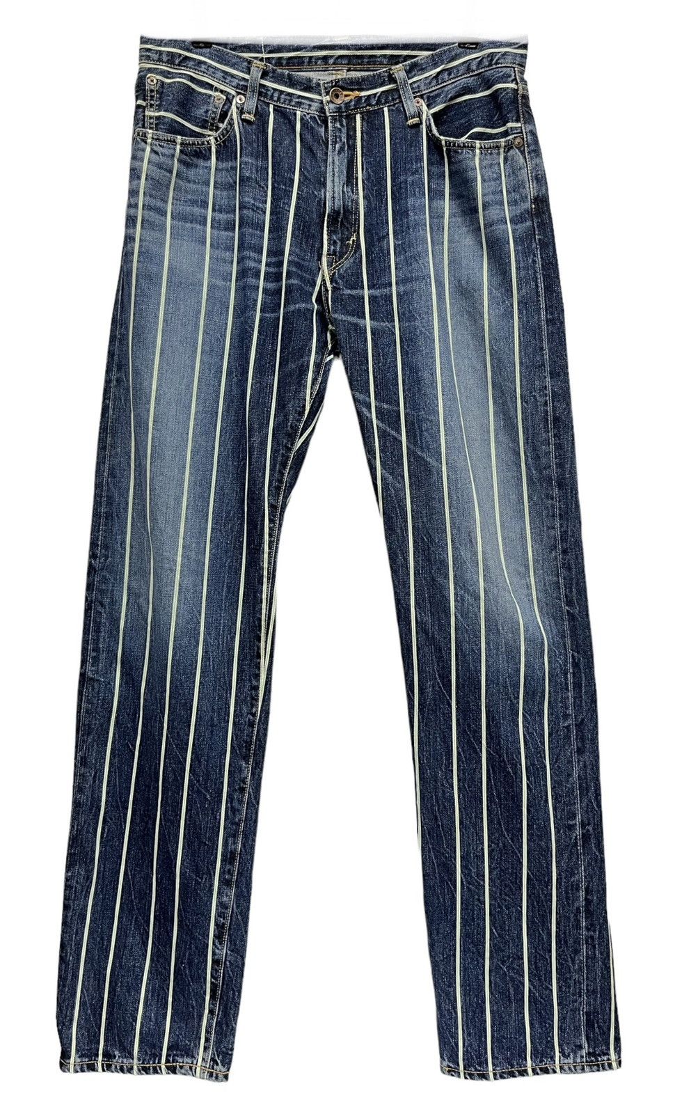 パンツ Japanese label CIVARIZE paint Jeans 46 W30x26.5 Civarize Japan Distress Faded Denim Jeans