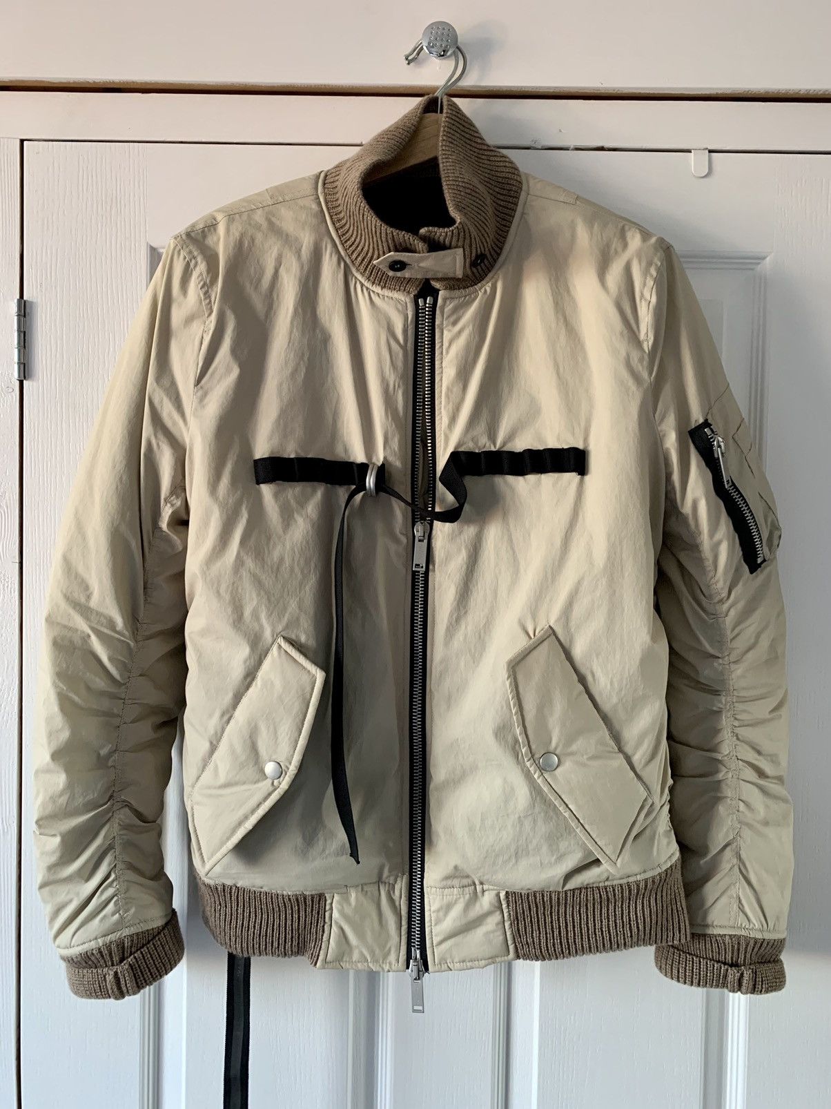 Ben Taverniti UNRAVEL PROJECT Strapped Bomber - Outerwear