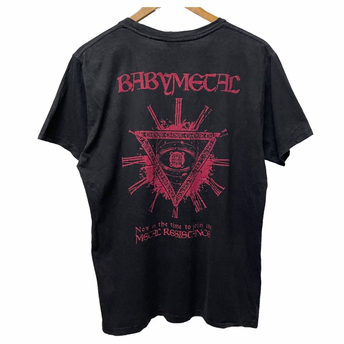 Band Tees × Japanese Brand 💥RARE THE ONE BABYMETAL JAPANESE BAND TEE OVERPRINT Size US L / EU 52-54 / 3 - 5 Thumbnail