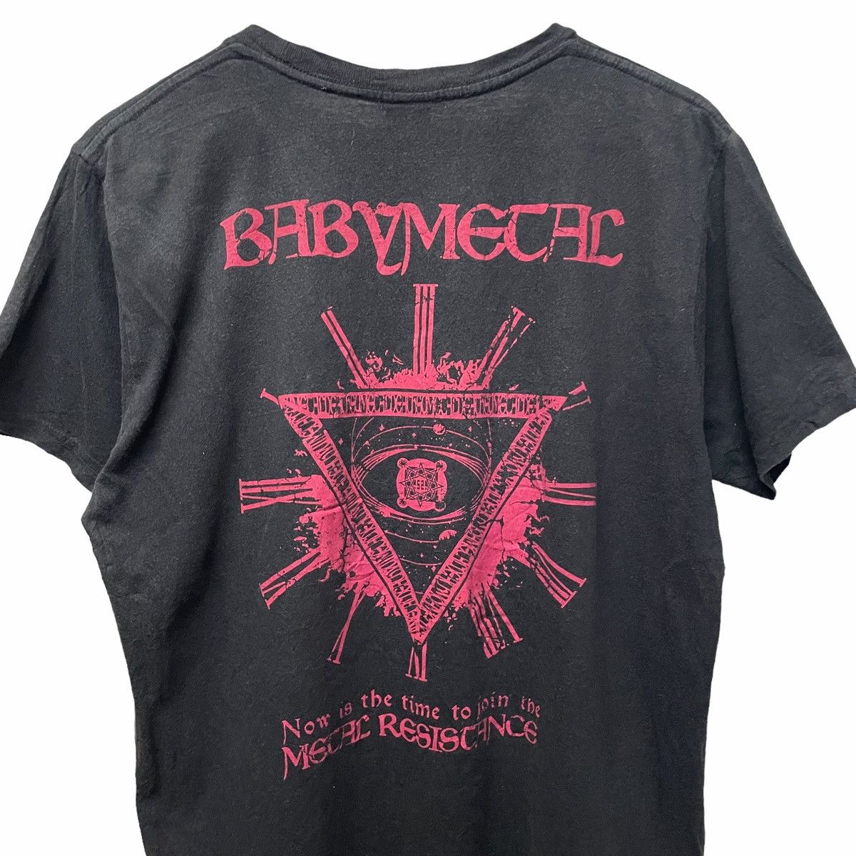 Band Tees × Japanese Brand 💥RARE THE ONE BABYMETAL JAPANESE BAND TEE OVERPRINT Size US L / EU 52-54 / 3 - 6 Thumbnail