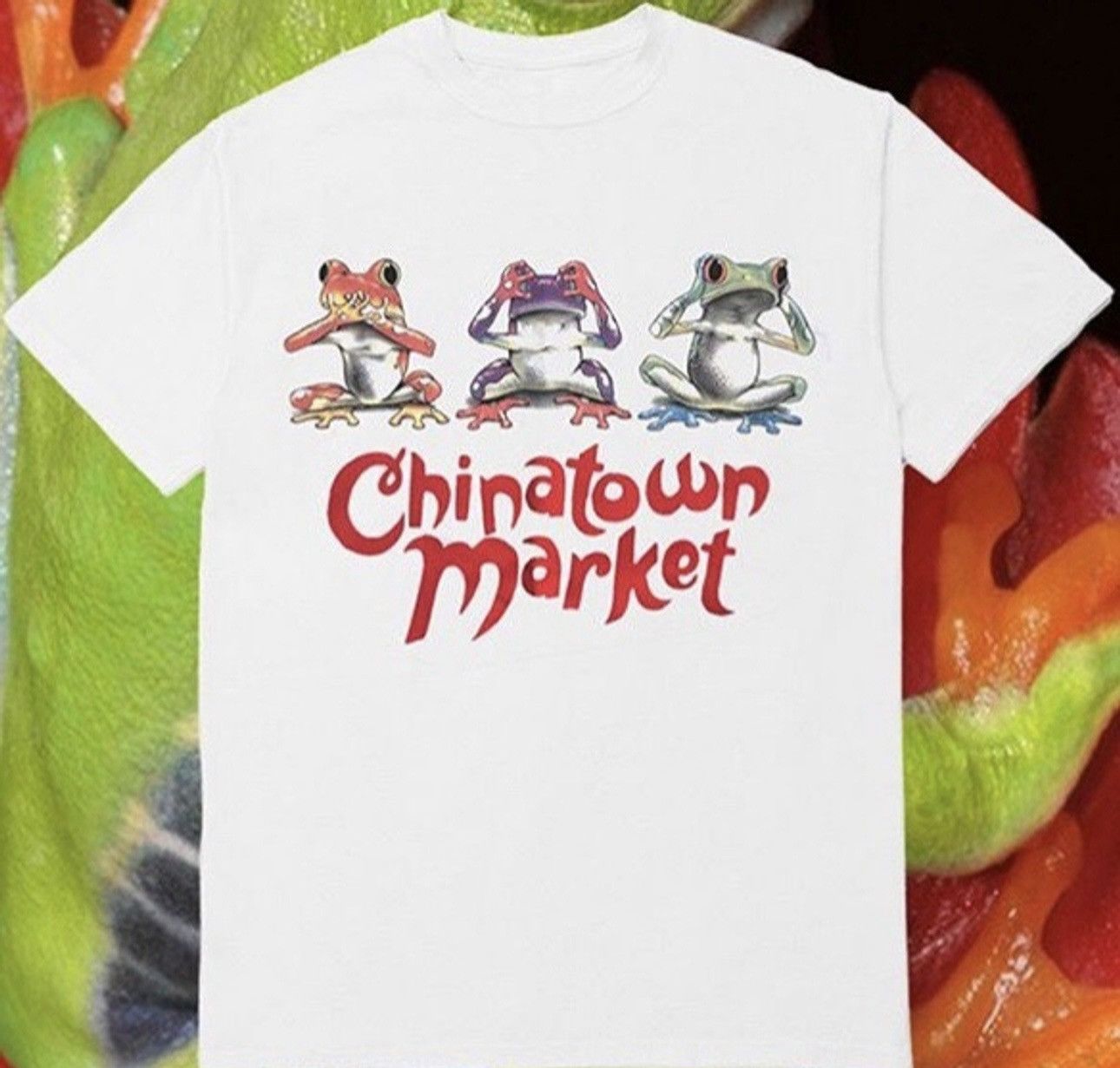 Market Market (CTM) UV activated frogs tee XXL DS Size US XXL / EU 58 / 5 - 5 Thumbnail