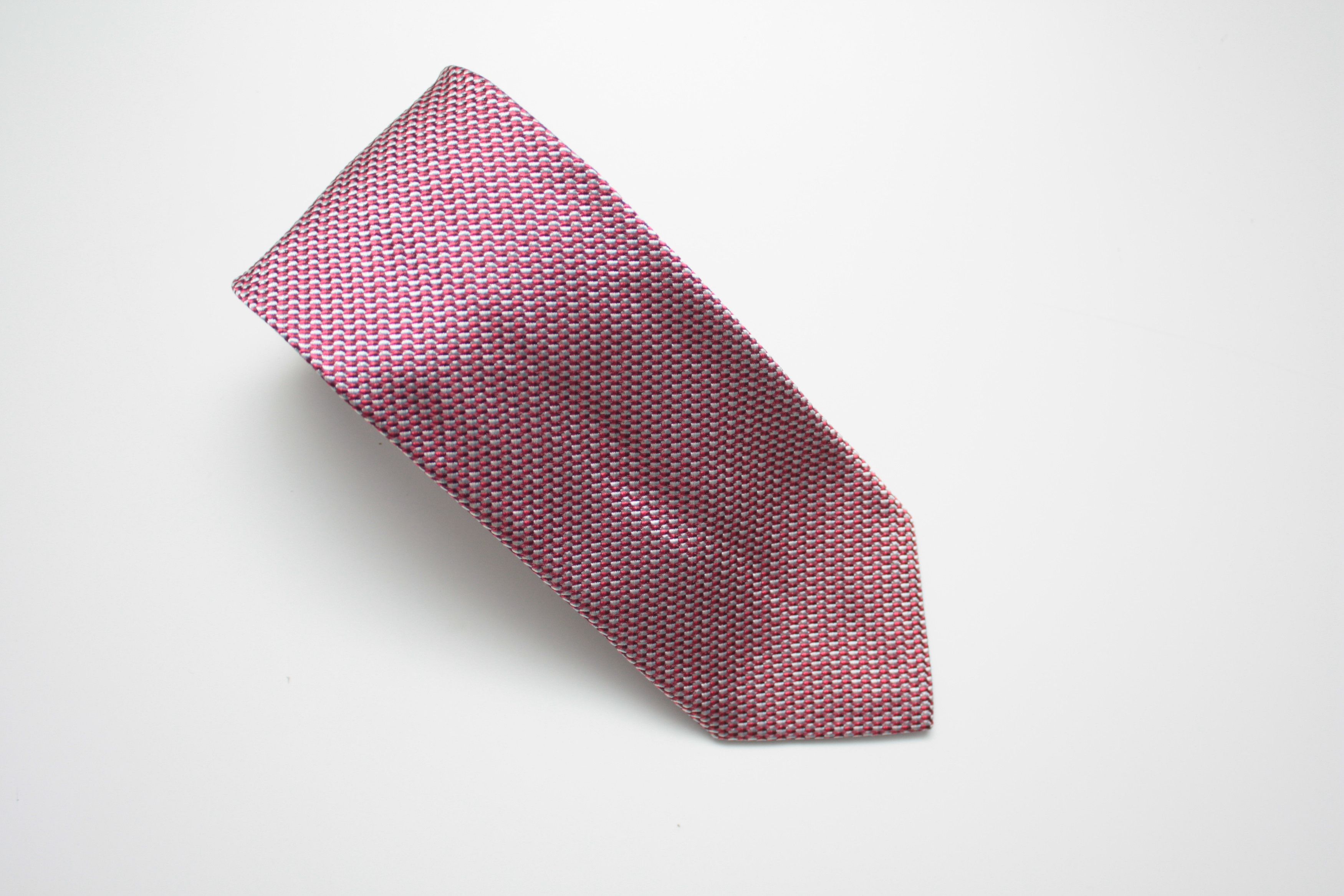 Moschino Moschino Red Silk Tie Made In Italy Size ONE SIZE - 5 Thumbnail