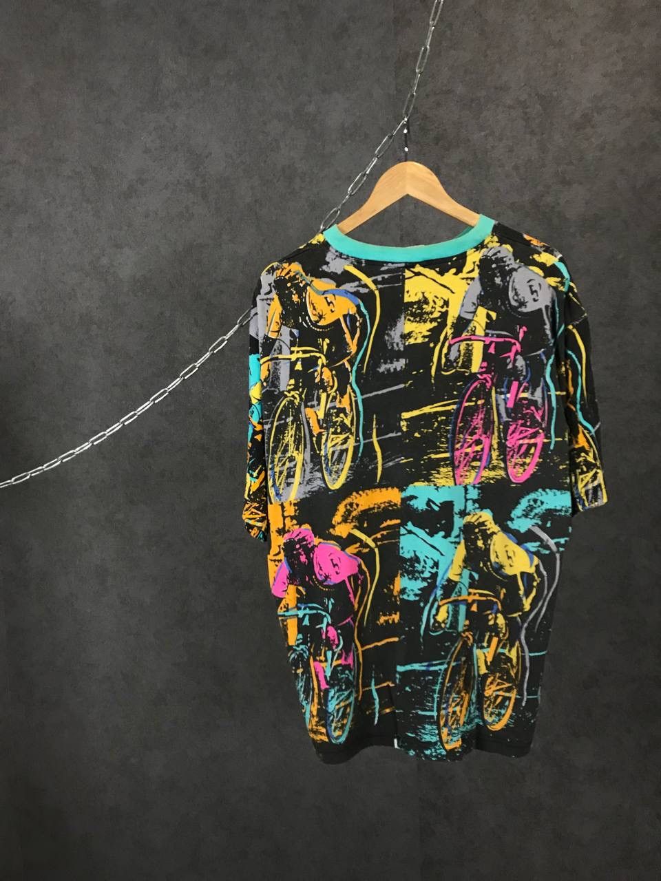 Other Rodeo Bike crazy vintage overprinted tee Size US L / EU 52-54 / 3 - 6 Thumbnail