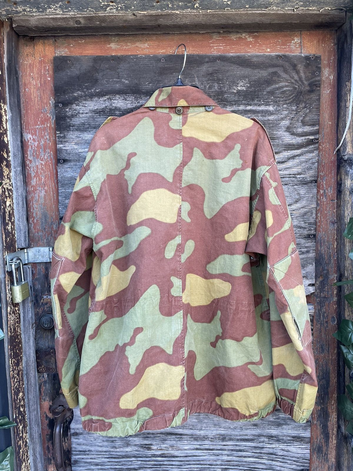 Vintage 50s Vintage Italian Army M29 San Marco Camo Jump Jacket