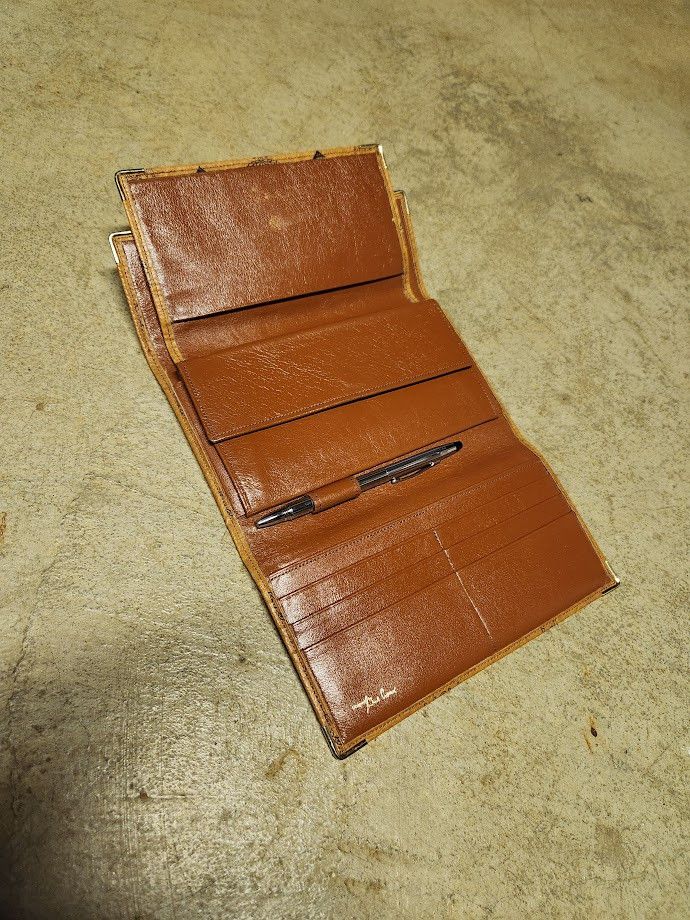 Archival Vintage MCM 70's 3 Fold Wallet set - View 4