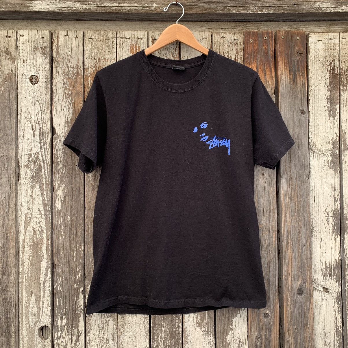 Stussy Stussy Silhouette Face Men’s Short Sleeve T-Shirt Size US M / EU 48-50 / 2 - 1 Thumbnail