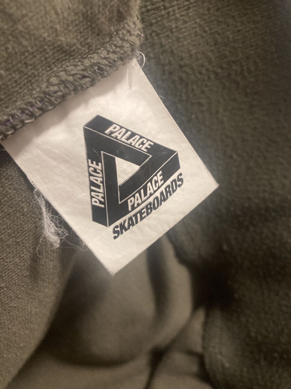 Palace palace s-layer track jacket— olive and purple | Grailed