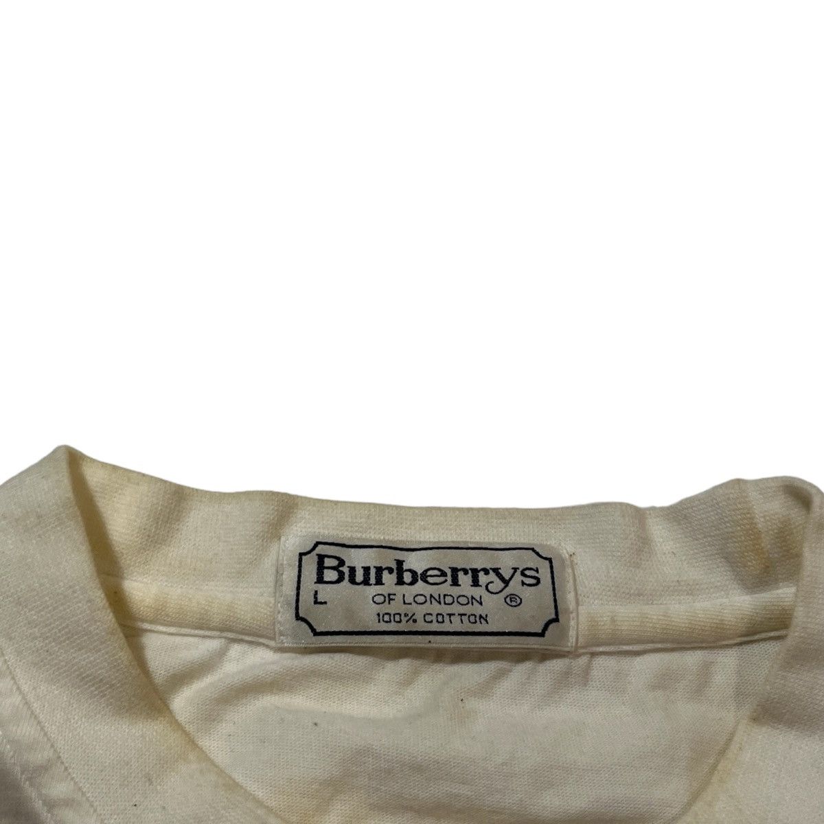 Burberry × Burberry Prorsum × Vintage Vintage Burberry Prorsum Graphic Tee Size US L / EU 52-54 / 3 - 3 Thumbnail