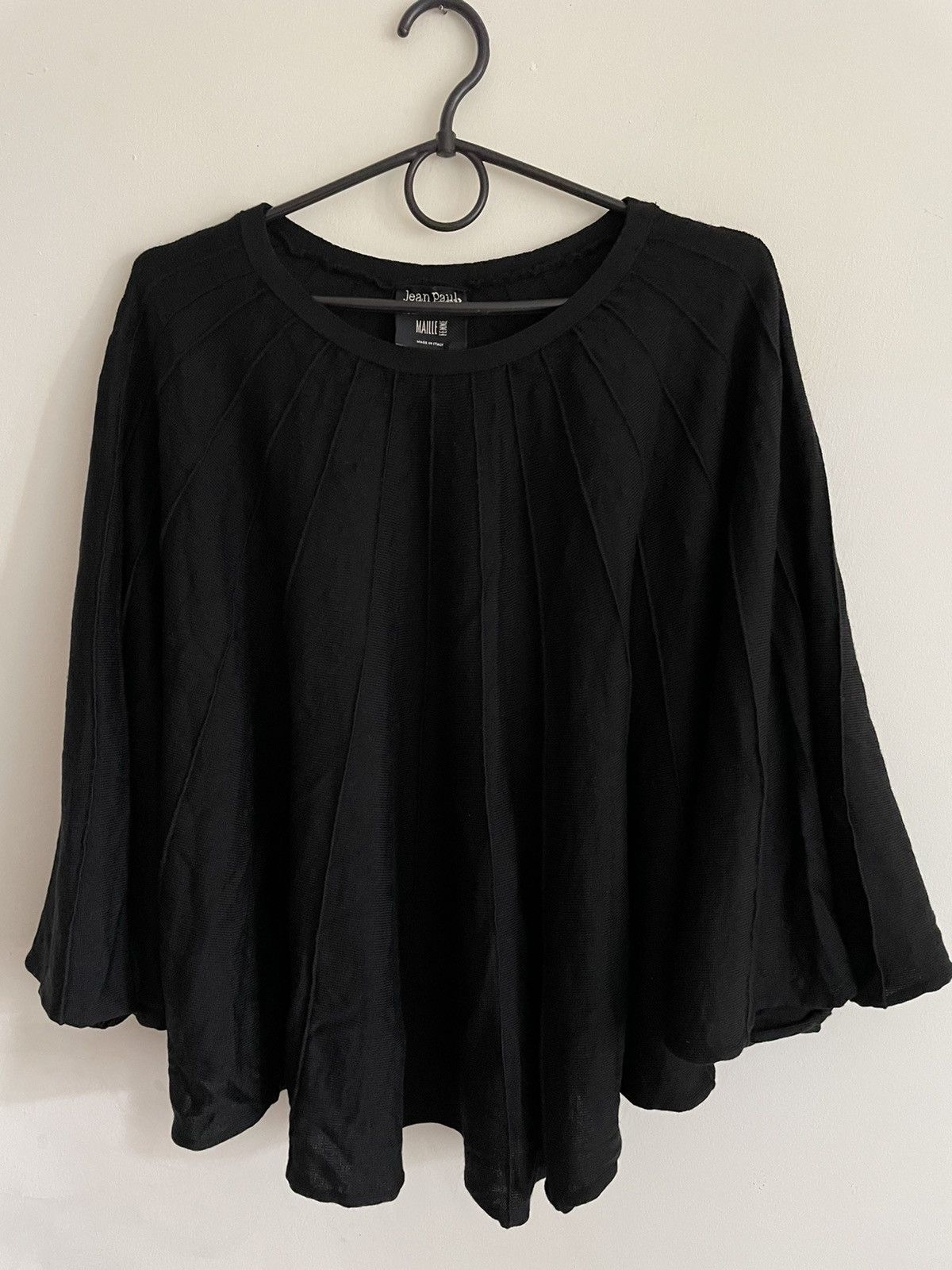 Jean Paul Gaultier Design Maille Femme Vintage Cape Poncho