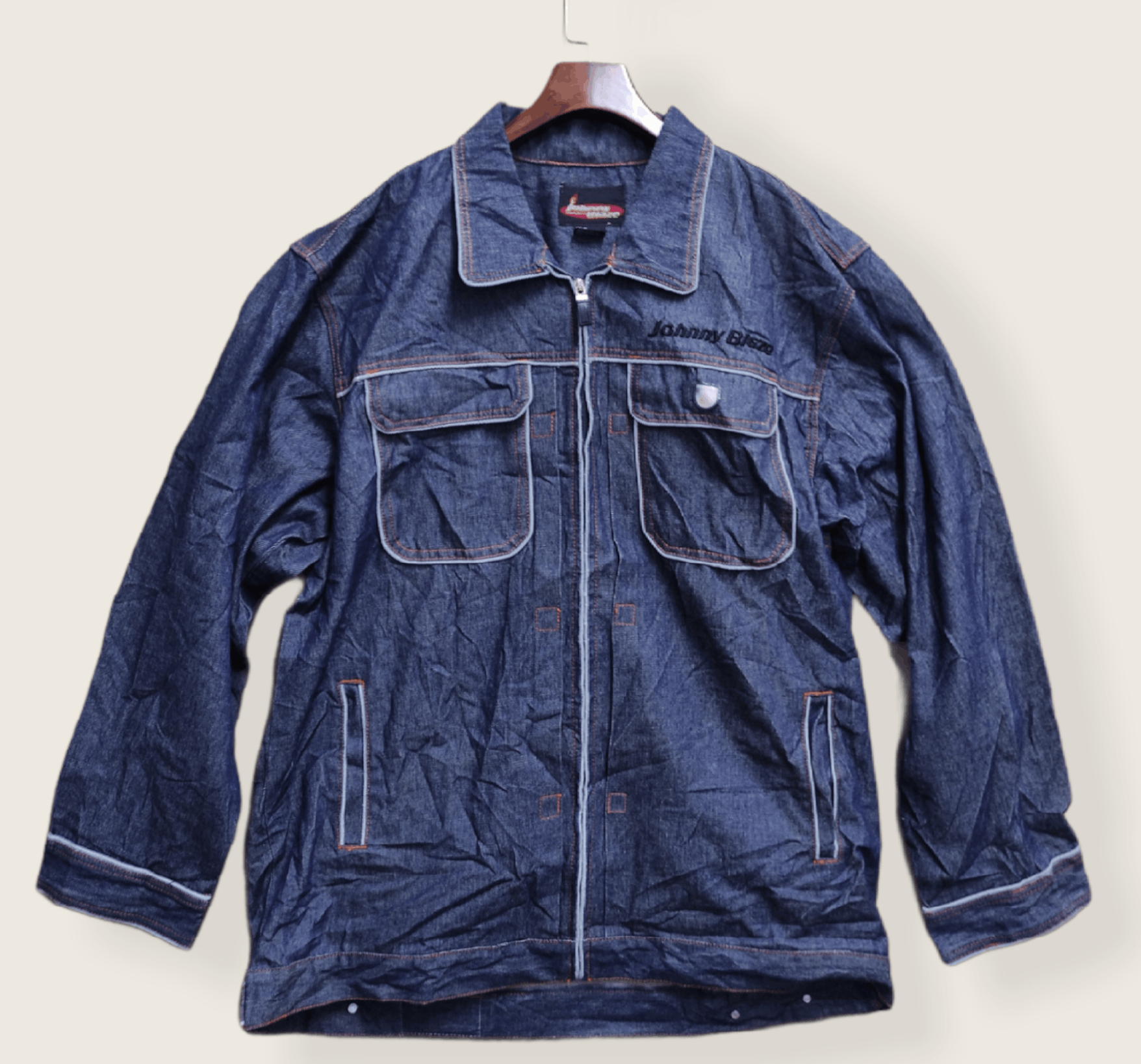 Other JOHNNY BLAZE VINTAGE DENIM JACKET Size US XL / EU 56 / 4 - 1 Thumbnail