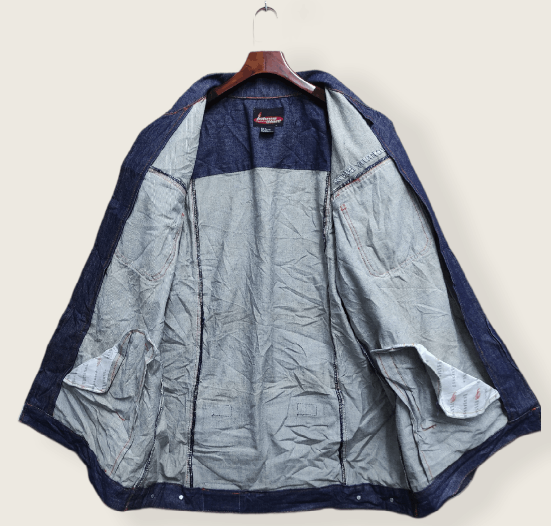 Other JOHNNY BLAZE VINTAGE DENIM JACKET Size US XL / EU 56 / 4 - 3 Thumbnail