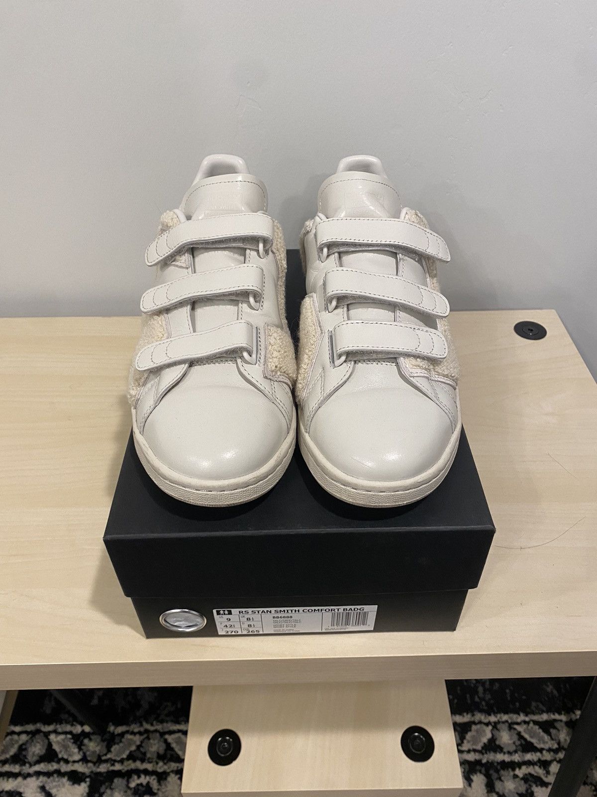 Adidas × Raf Simons Raf Simons x Stan Smith Comfort Badge Size US 9 / EU 42 - 3 Thumbnail