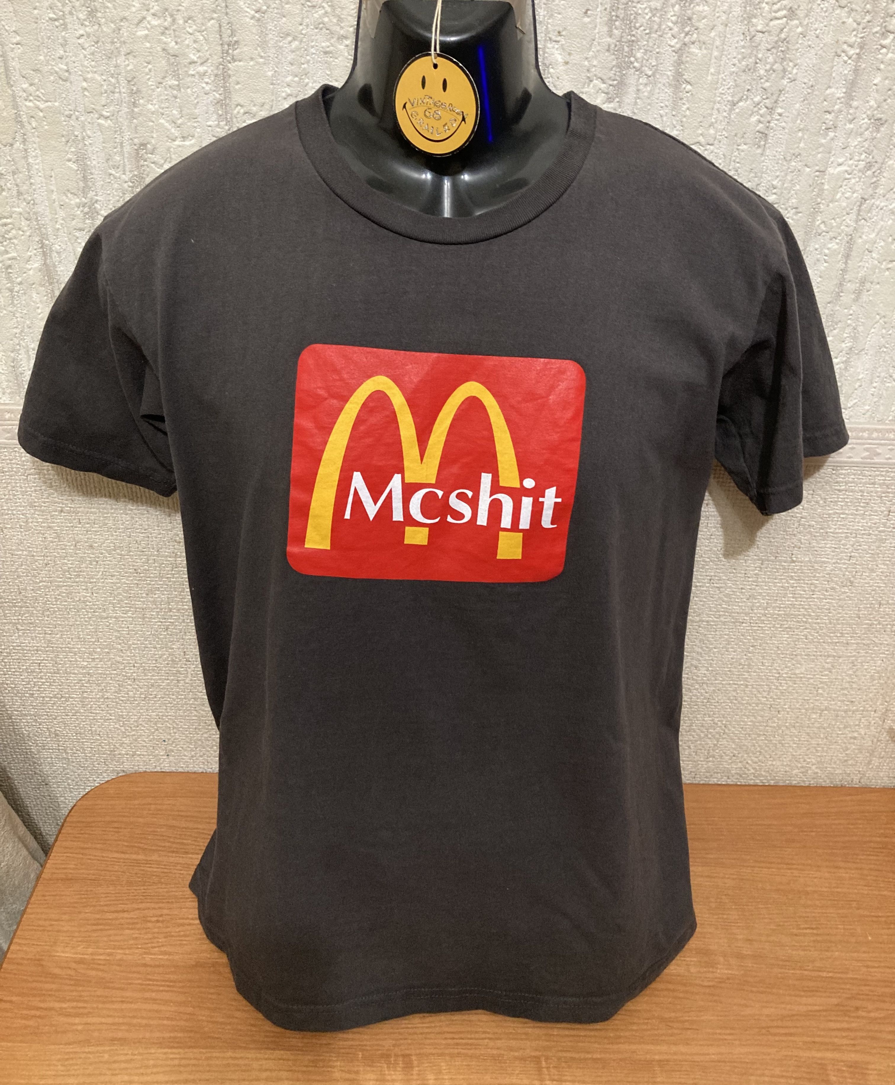 Vintage Fast Food Mcshit (Parody) Classic Vintage Y2K Size US M / EU 48-50 / 2 - 1 Thumbnail