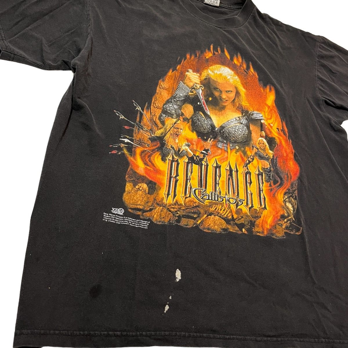 Vintage 90s Xena Warrior Princess Callisto Tee Size US L / EU 52-54 / 3 - 2 Thumbnail