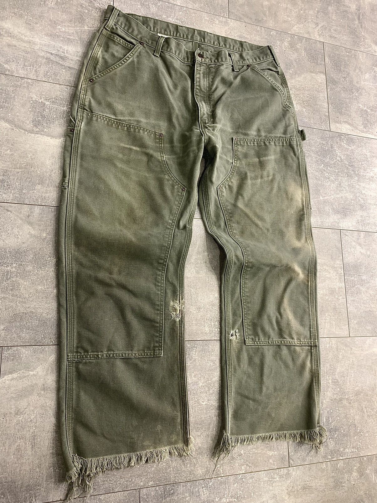 Carhartt × Vintage Carhartt double knee workwear pants Size US 36 / EU 52 - 3 Thumbnail