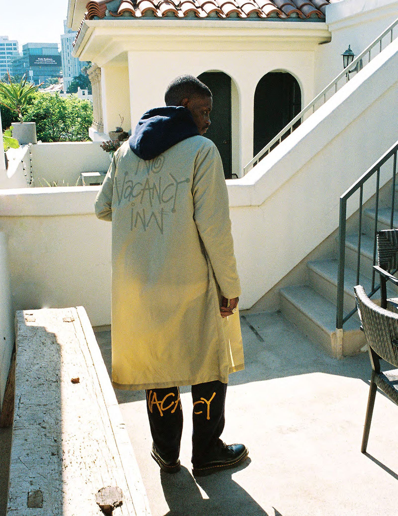 Stussy Stussy x No Vacancy Inn Light Weight Coat A$AP Nast | Grailed