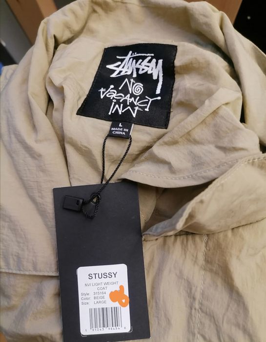 Stussy Stussy x No Vacancy Inn Light Weight Coat A$AP Nast | Grailed