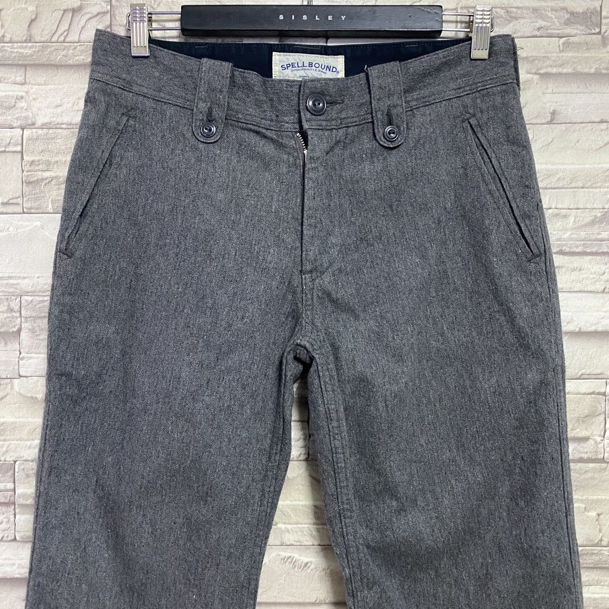 Spellbound Japanese Brand SPELLBOUND Wool Fatigue Pants Size US 31 - 5 Thumbnail