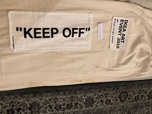 Virgil Abloh x IKEA KEEP OFF Rug Release