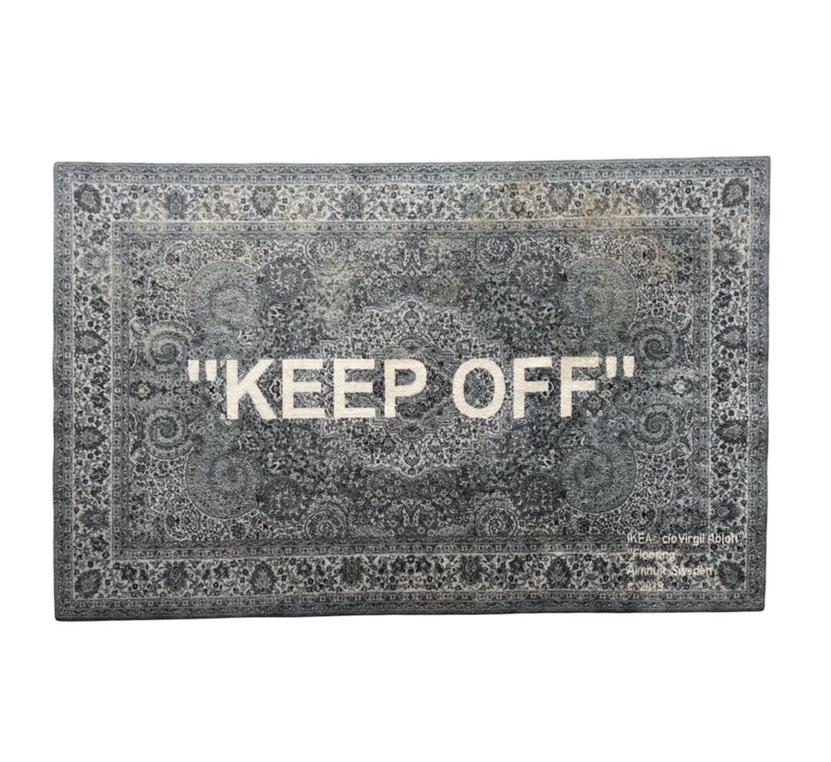 OFF WHITE IKEA RUG VIRGIL ABLOH 300cm x 200cm