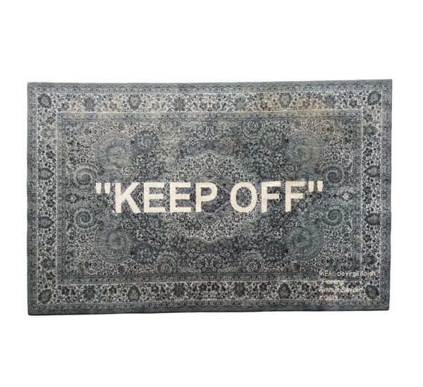 Ikea Virgil Abloh x IKEA “KEEP OFF” Rug 200x300 Cm