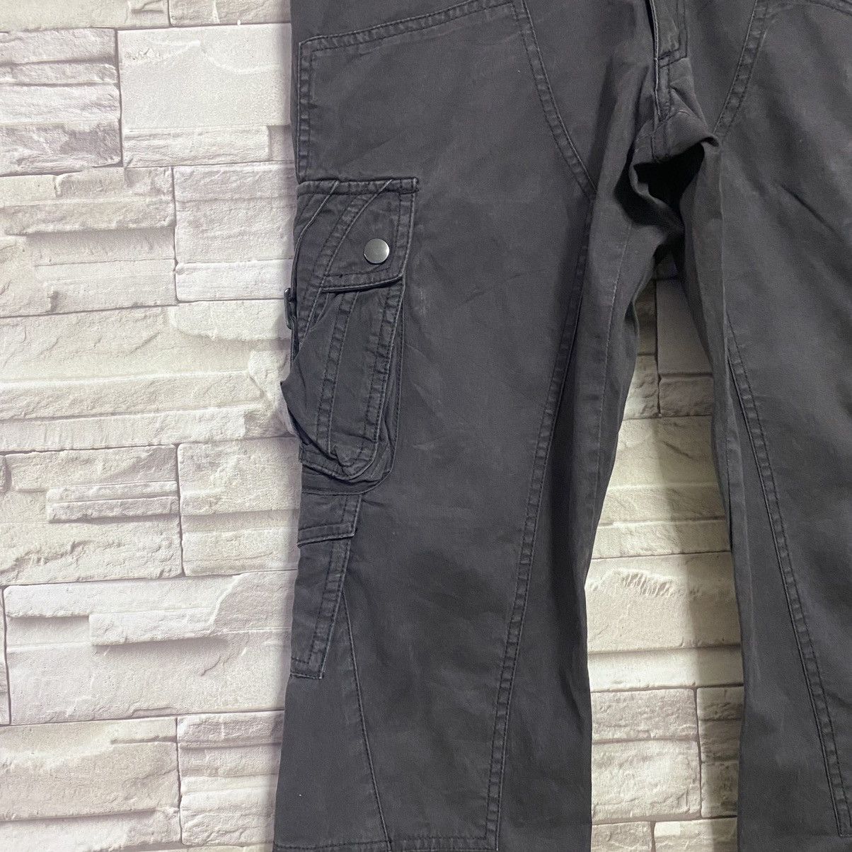 Japanese Brand Michel Klein Homme Cargo Flare Pants Bondage Size US 29 - 6 Thumbnail