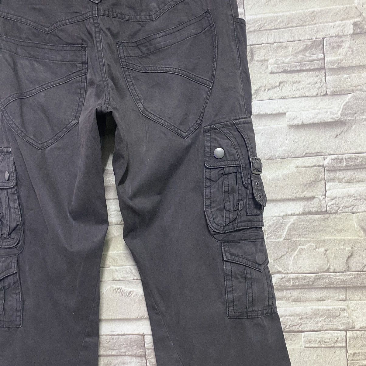 Japanese Brand Michel Klein Homme Cargo Flare Pants Bondage Size US 29 - 13 Thumbnail