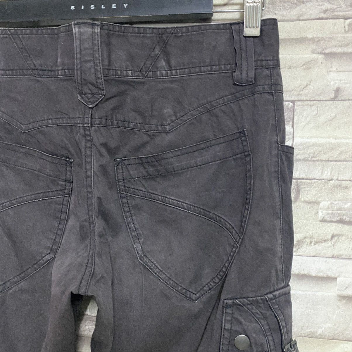 Japanese Brand Michel Klein Homme Cargo Flare Pants Bondage Size US 29 - 15 Thumbnail