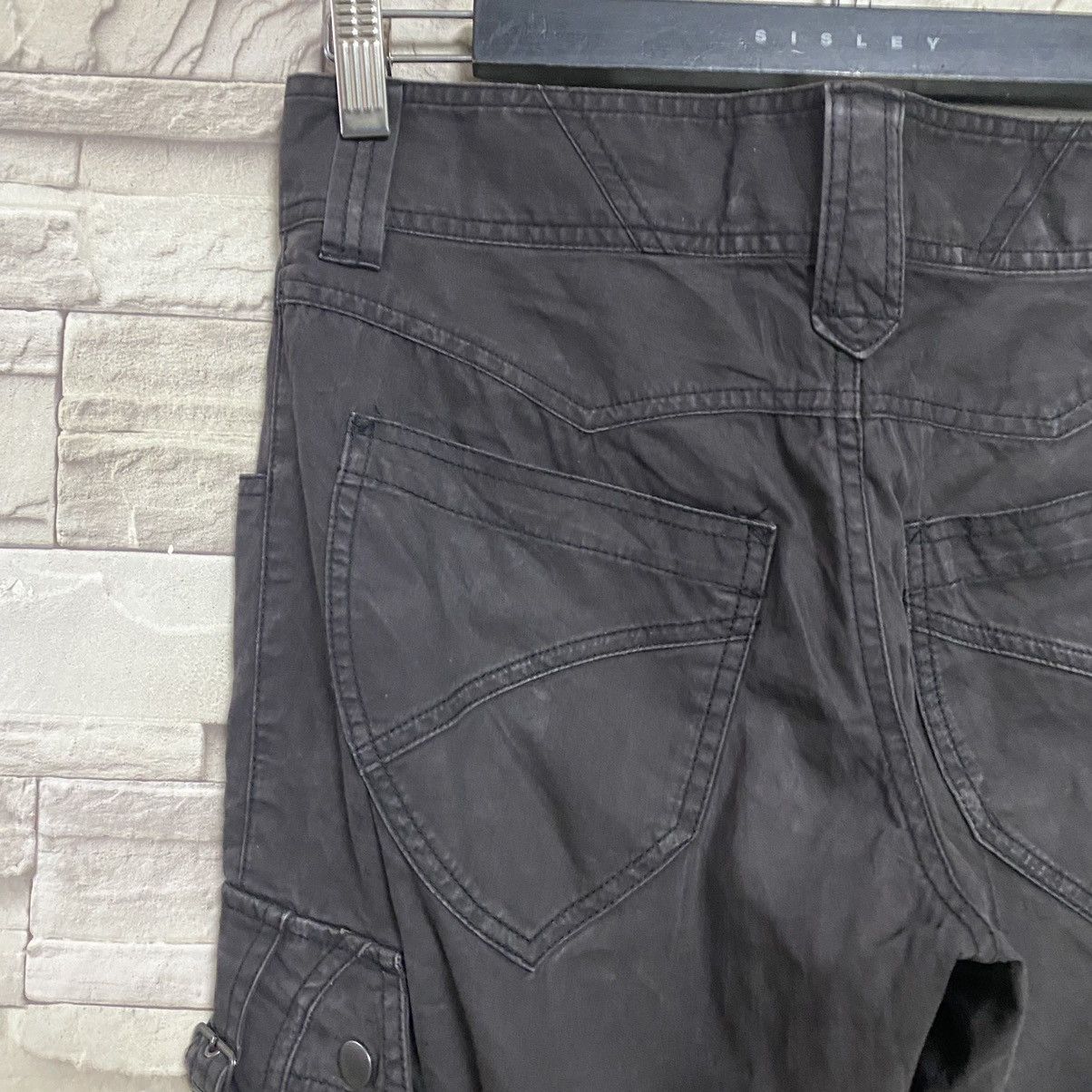 Japanese Brand Michel Klein Homme Cargo Flare Pants Bondage Size US 29 - 14 Thumbnail