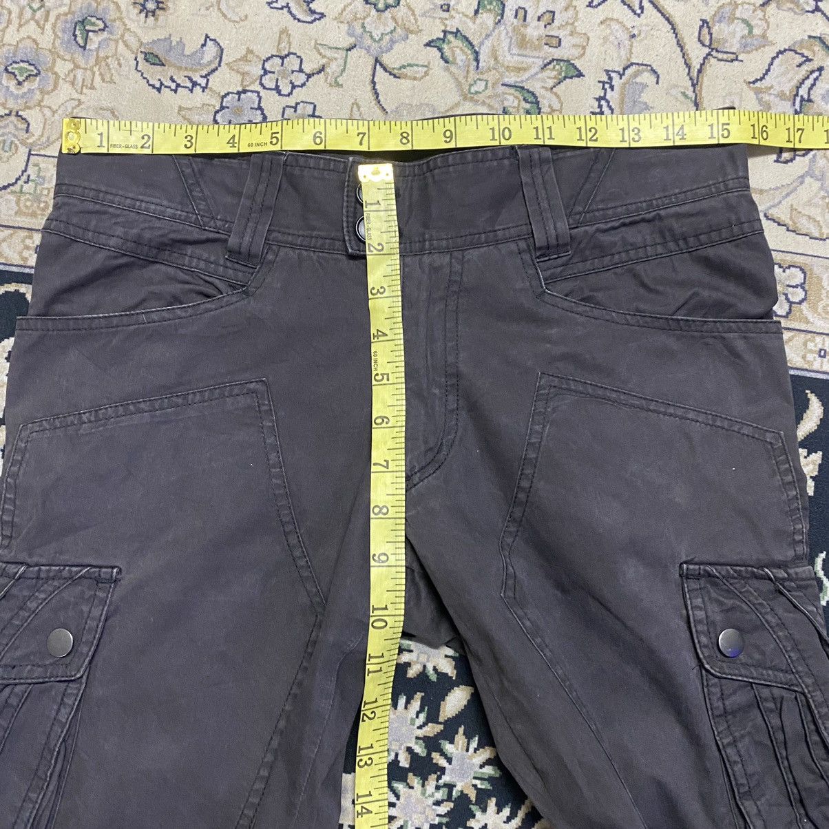 Japanese Brand Michel Klein Homme Cargo Flare Pants Bondage Size US 29 - 18 Thumbnail