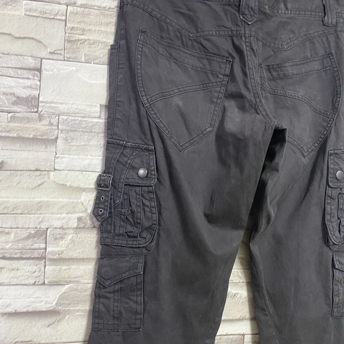 Japanese Brand Michel Klein Homme Cargo Flare Pants Bondage Size US 29 - 12 Thumbnail