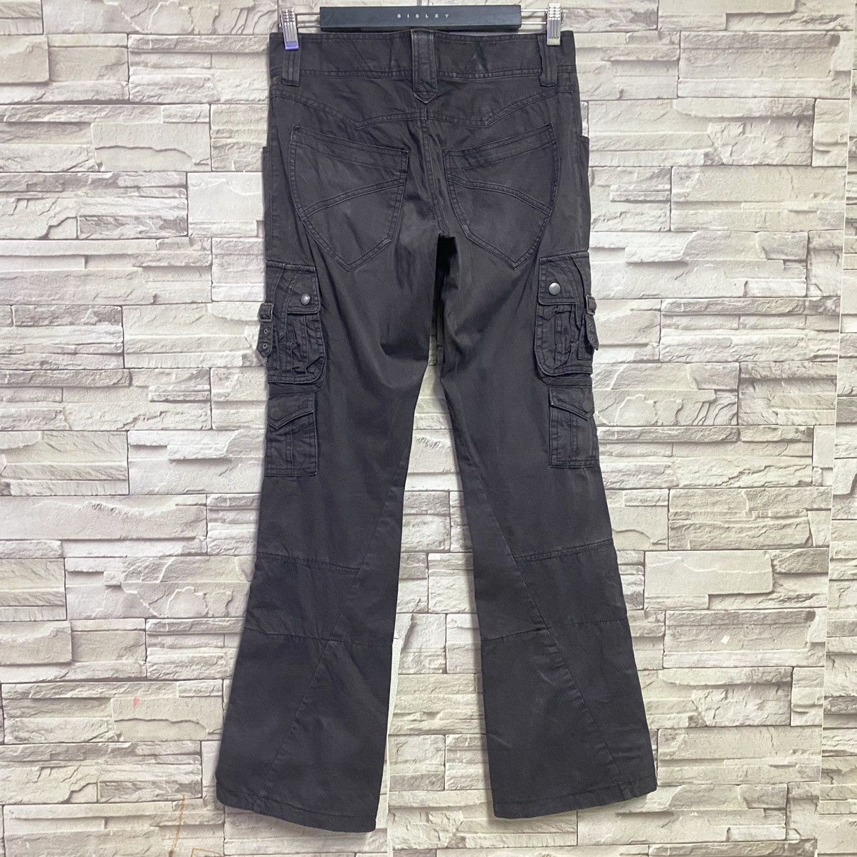 Japanese Brand Michel Klein Homme Cargo Flare Pants Bondage Size US 29 - 9 Thumbnail