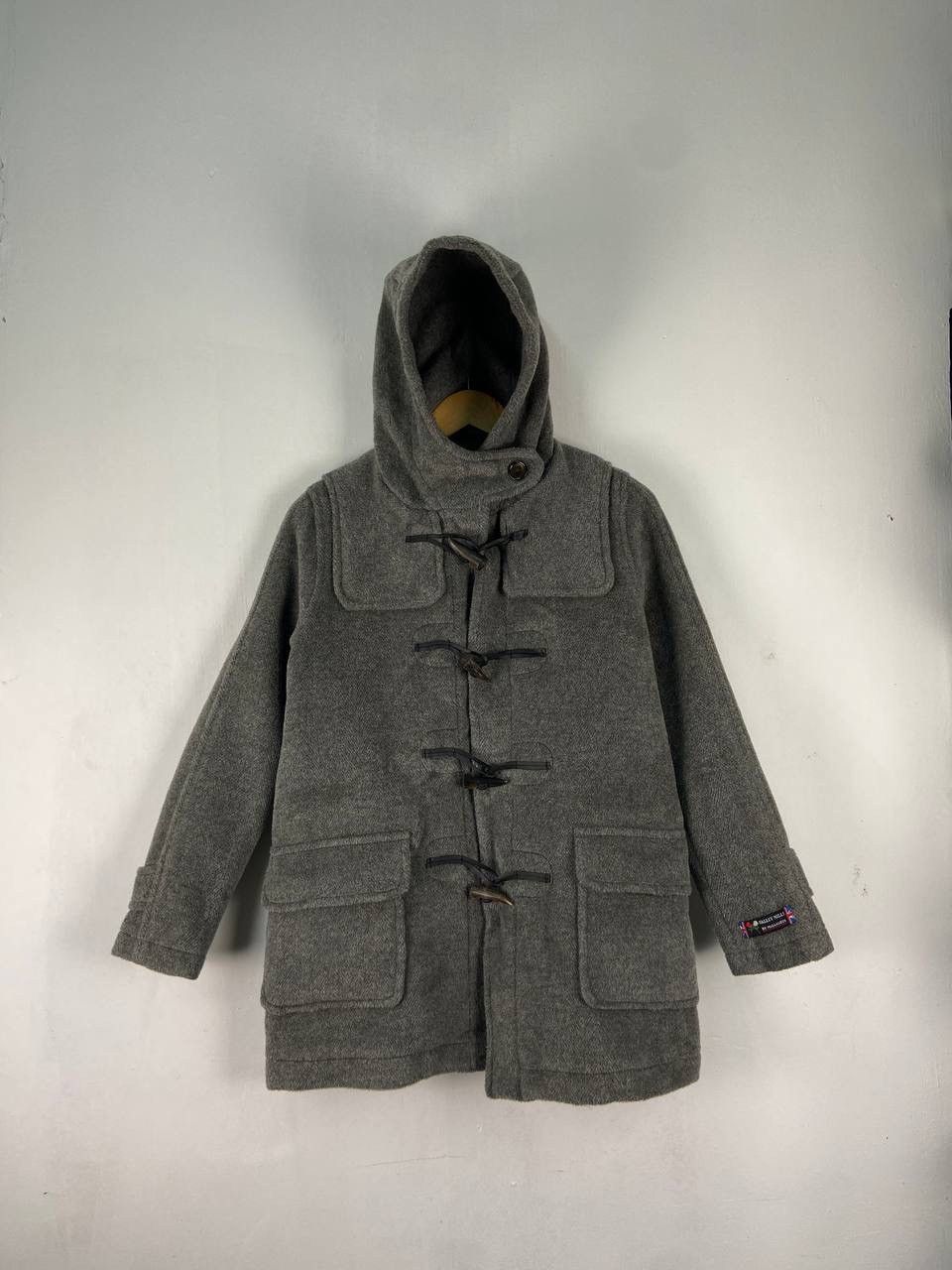 Beams Plus × Original Montgomery Vintage Beams x Montgomery England Duffle Coats Wool Size M / US 6-8 / IT 42-44 - 2 Thumbnail