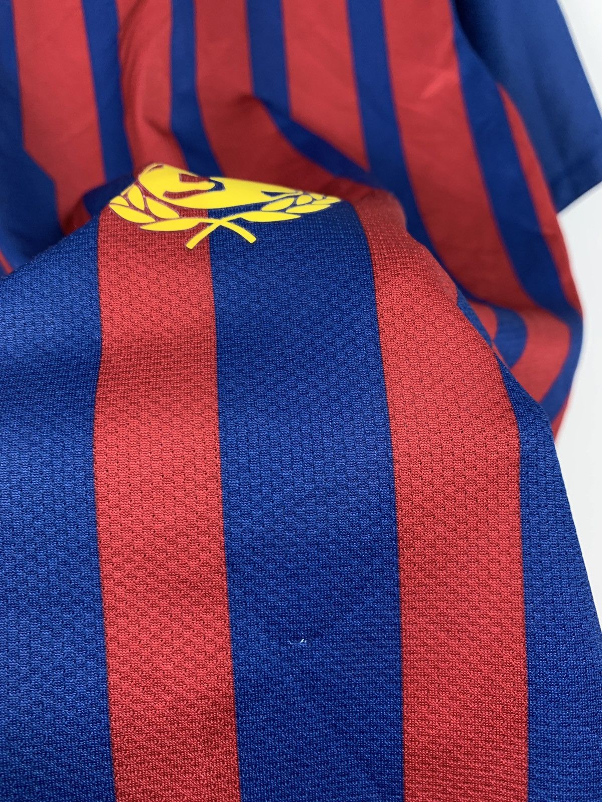 Nike 2011-2012 Nike FC Barcelona Home Soccer Jersey Size US XL / EU 56 / 4 - 18 Thumbnail