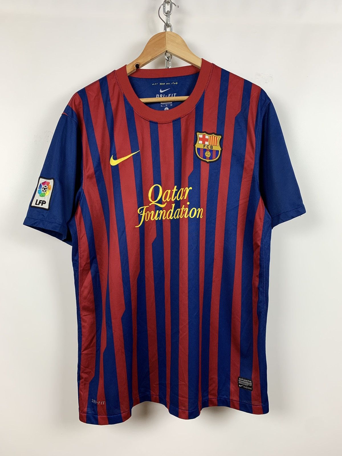 2011-2012 Nike FC Barcelona Home Soccer Jersey