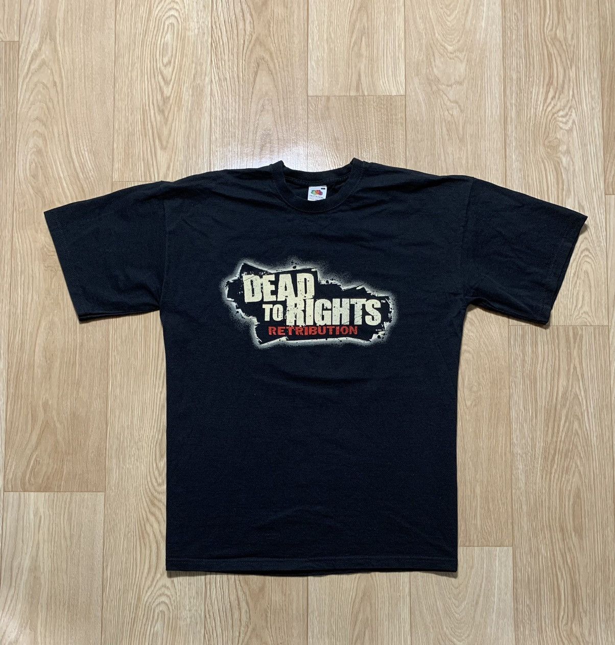 The Game Dead To Rights 2010 Game Promo T-Shirt Size US L / EU 52-54 / 3 - 2 Thumbnail
